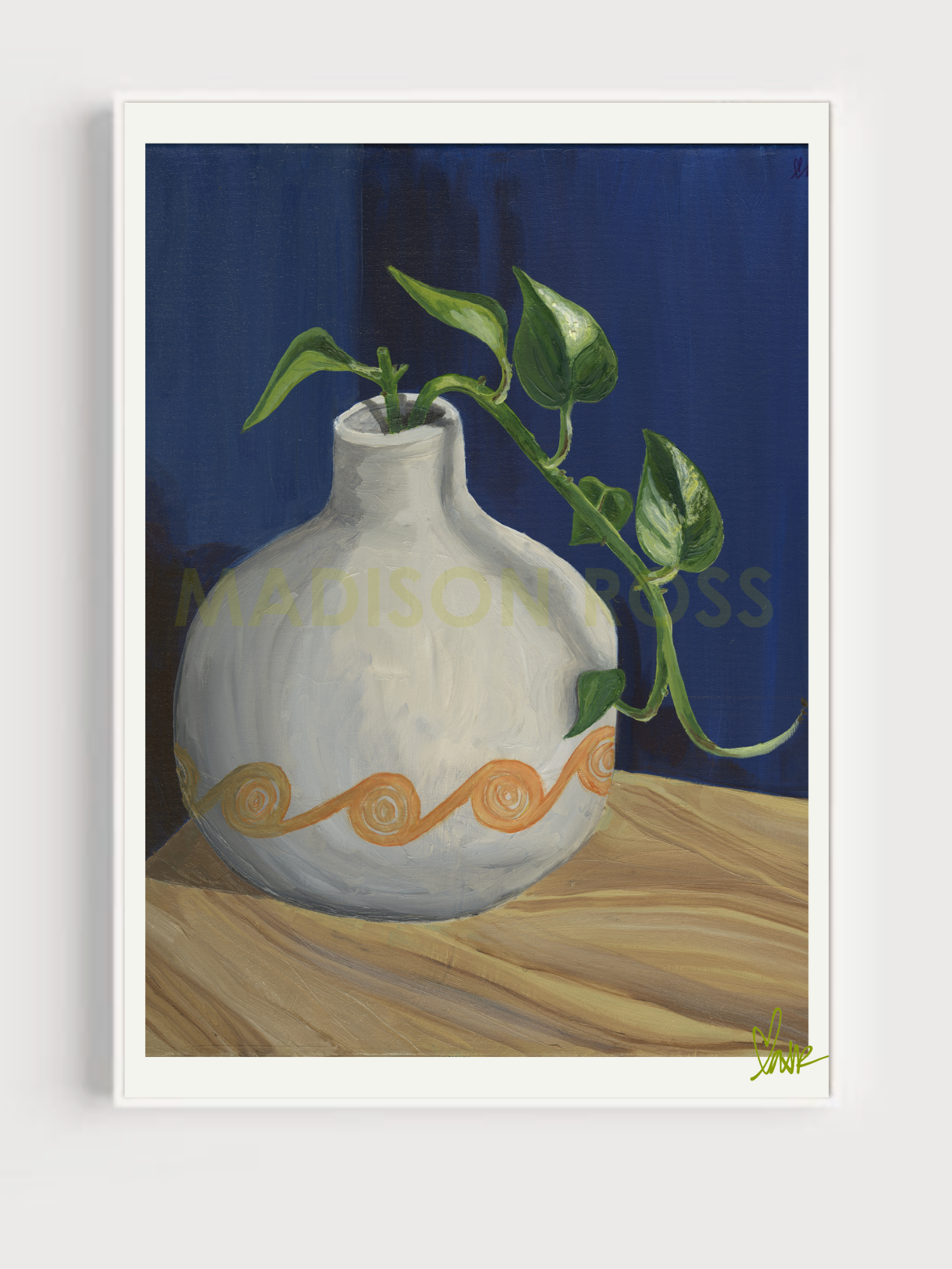 "Pothos in Vase 1" - Print Edition